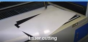 Laser cutting