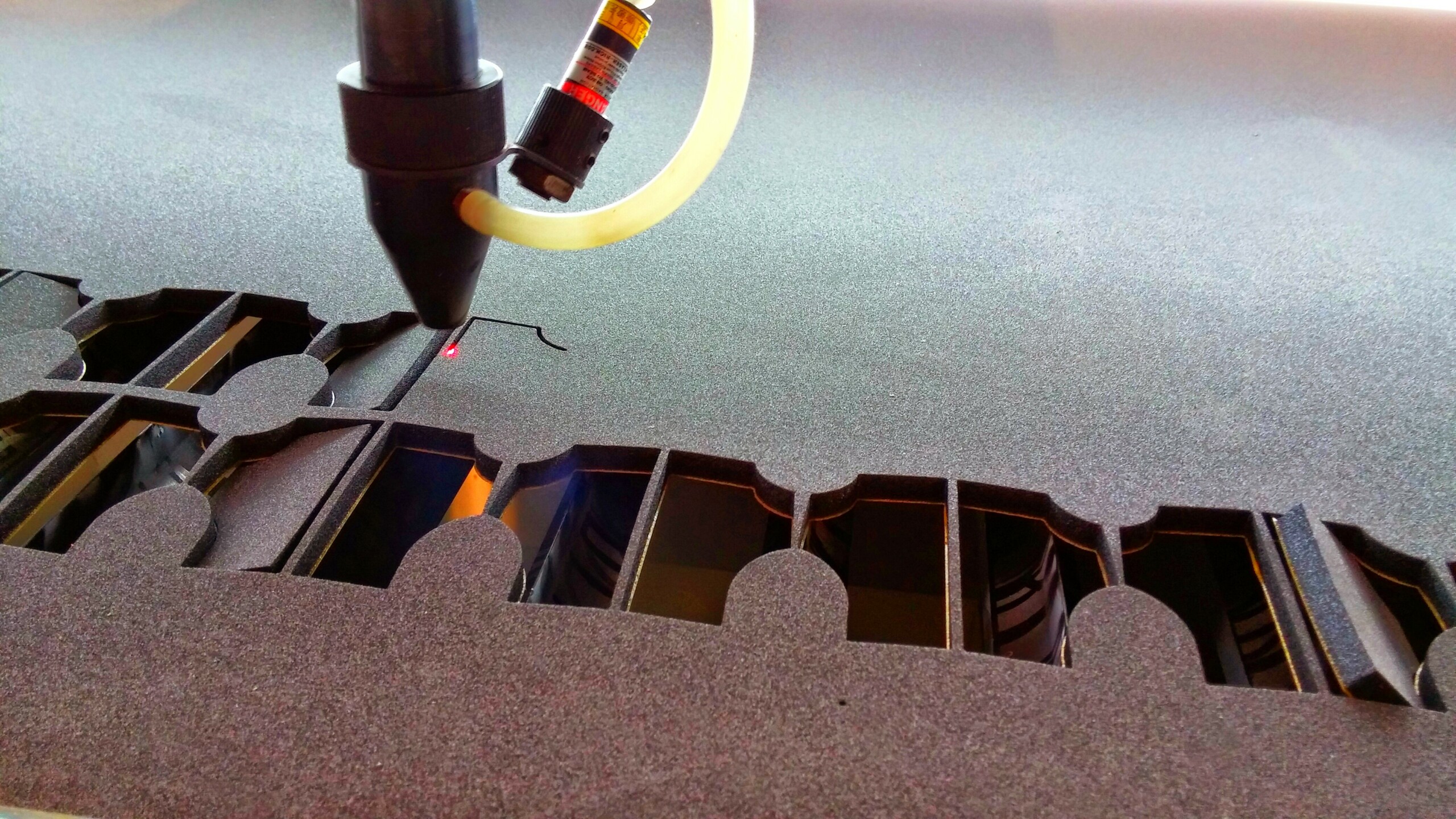 Foam adhesive backing Laser cutting - Bray Plastics