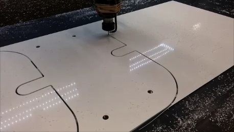 CNC machining in action!