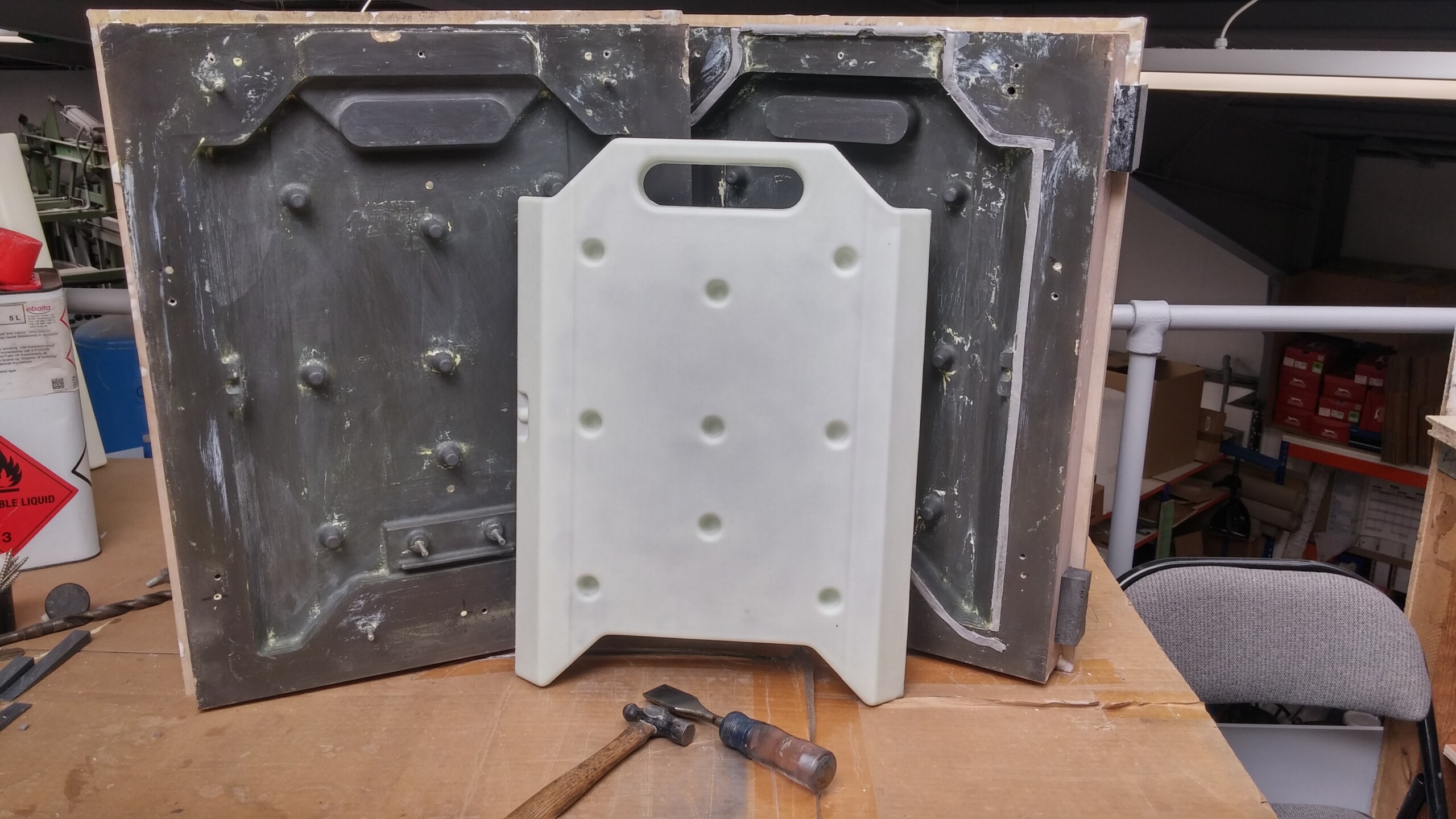 Plastic moulding roto casting