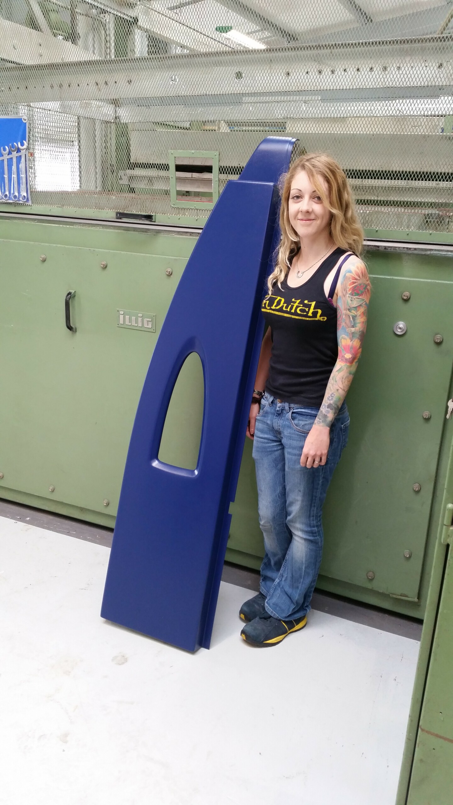 Large Vacuum Forming painted