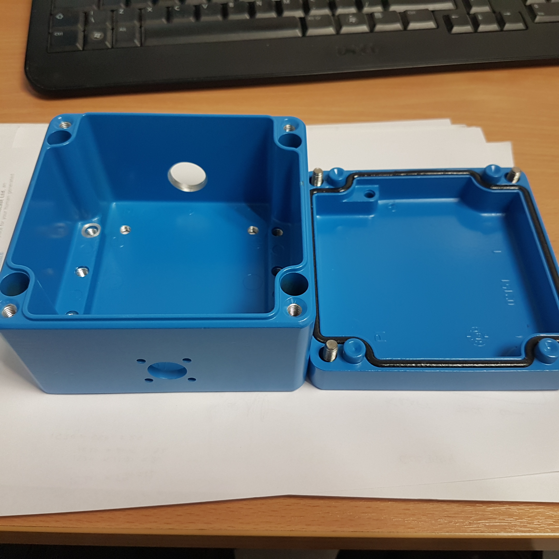 Machined & Painted Aluminium Enclosure