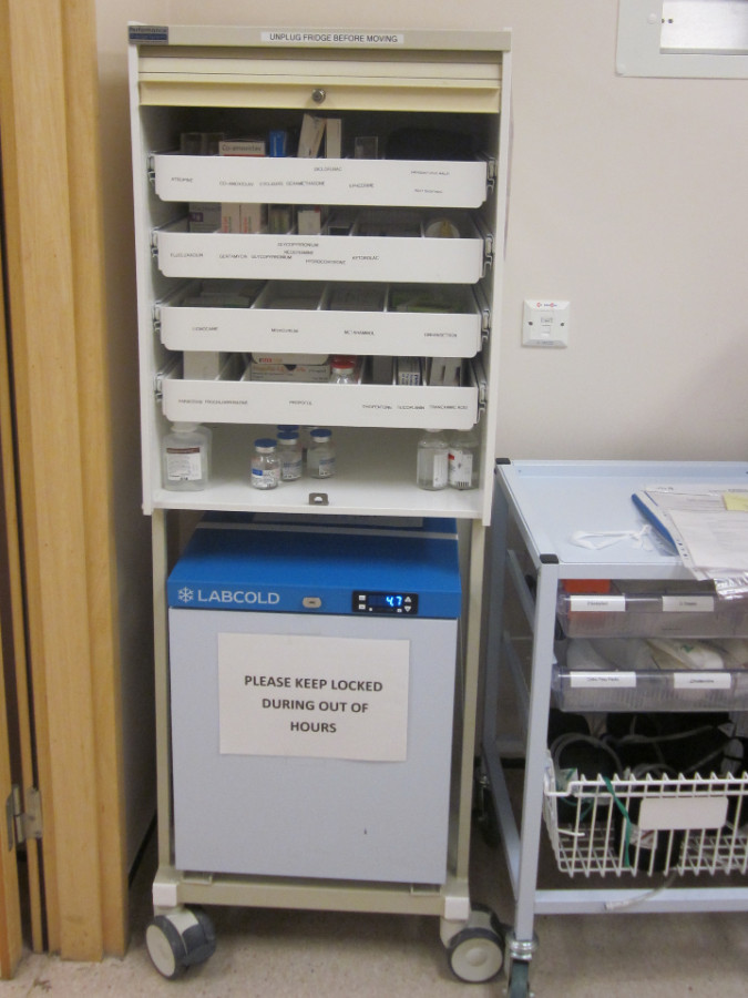 Polypropylene, PVC, Acrylic, HIPs and ABS storage equipment for hospitals