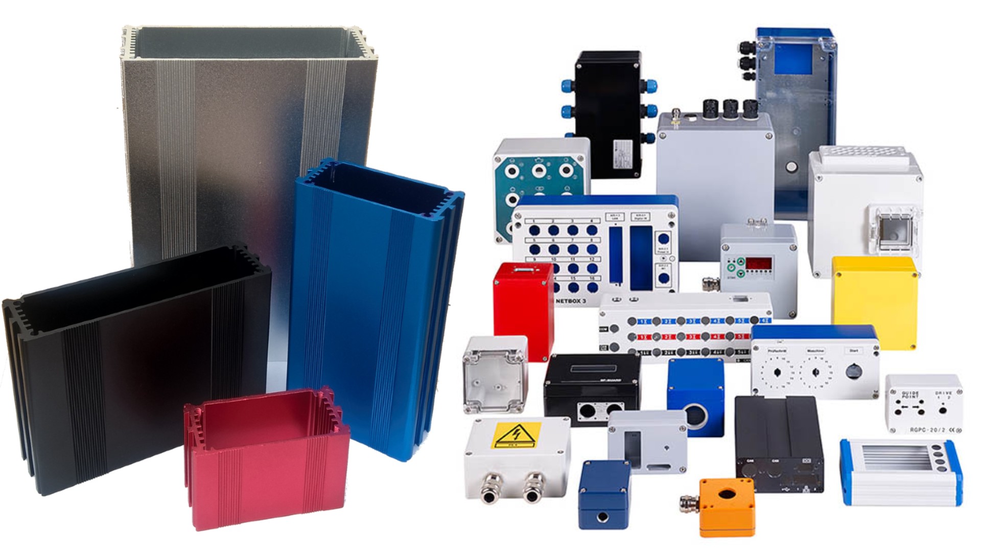 customised enclosures plastic, aluminium, ABS