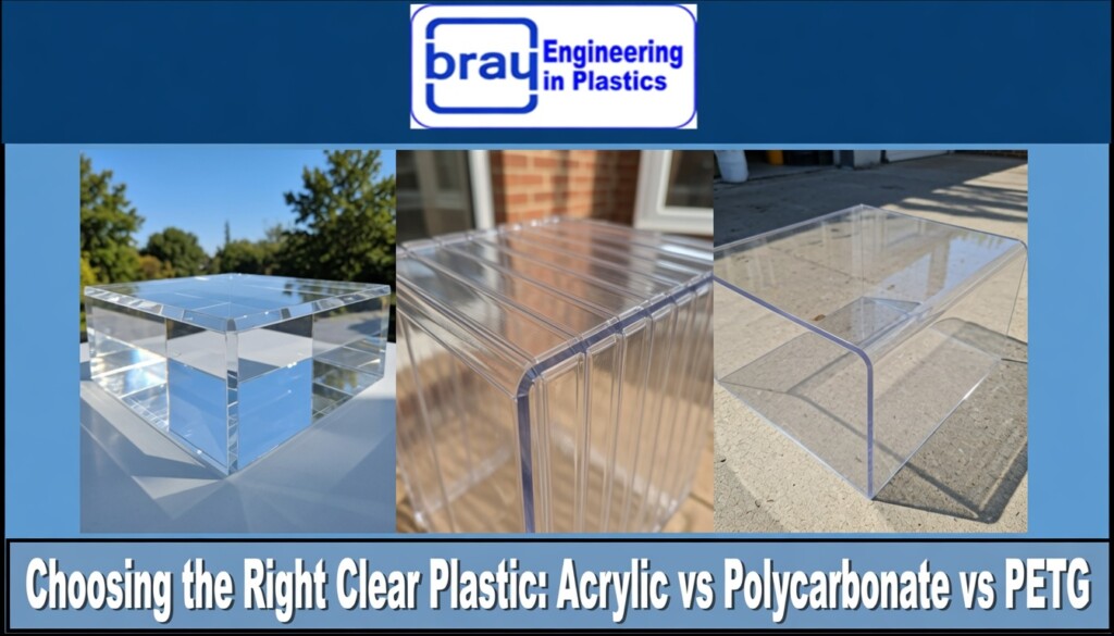 Choosing the Right Clear Plastic for Your Project: Acrylic vs Polycarbonate vs PETG